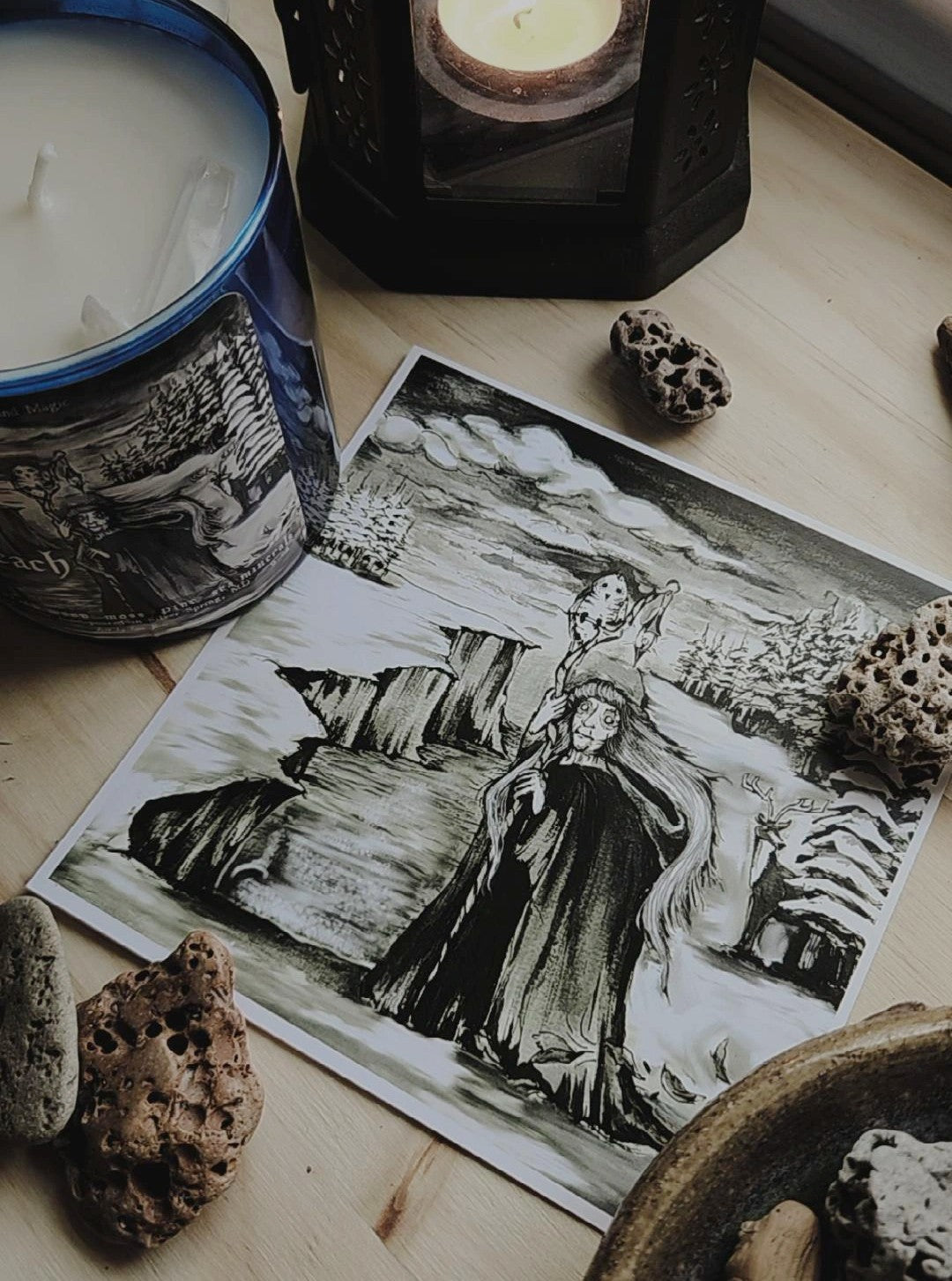 Cailleach Tumbler + Print Bundle