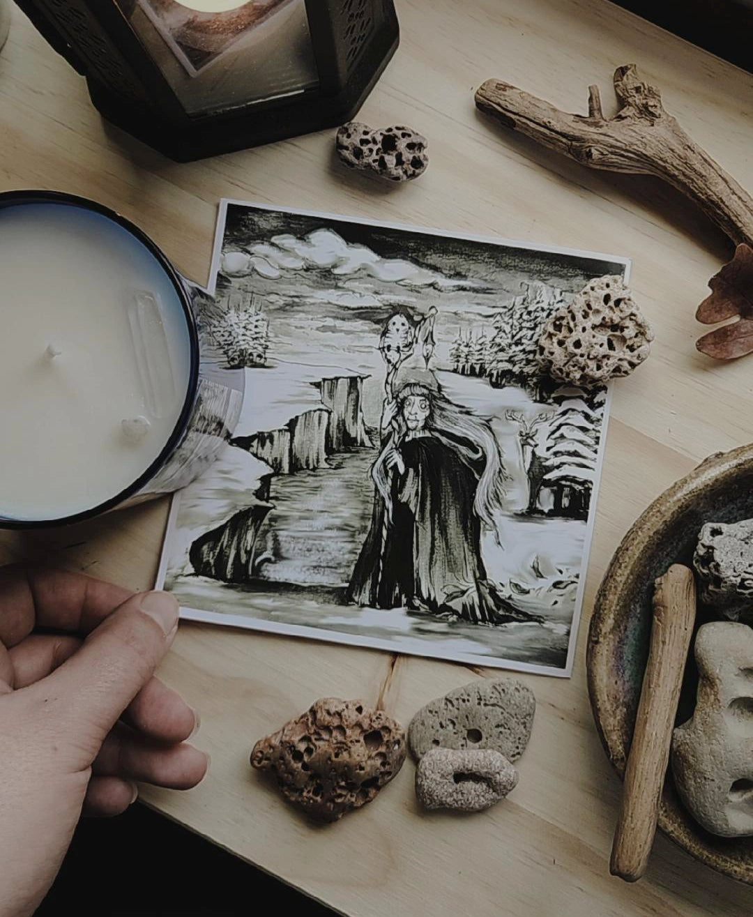 Cailleach Tumbler + Print Bundle