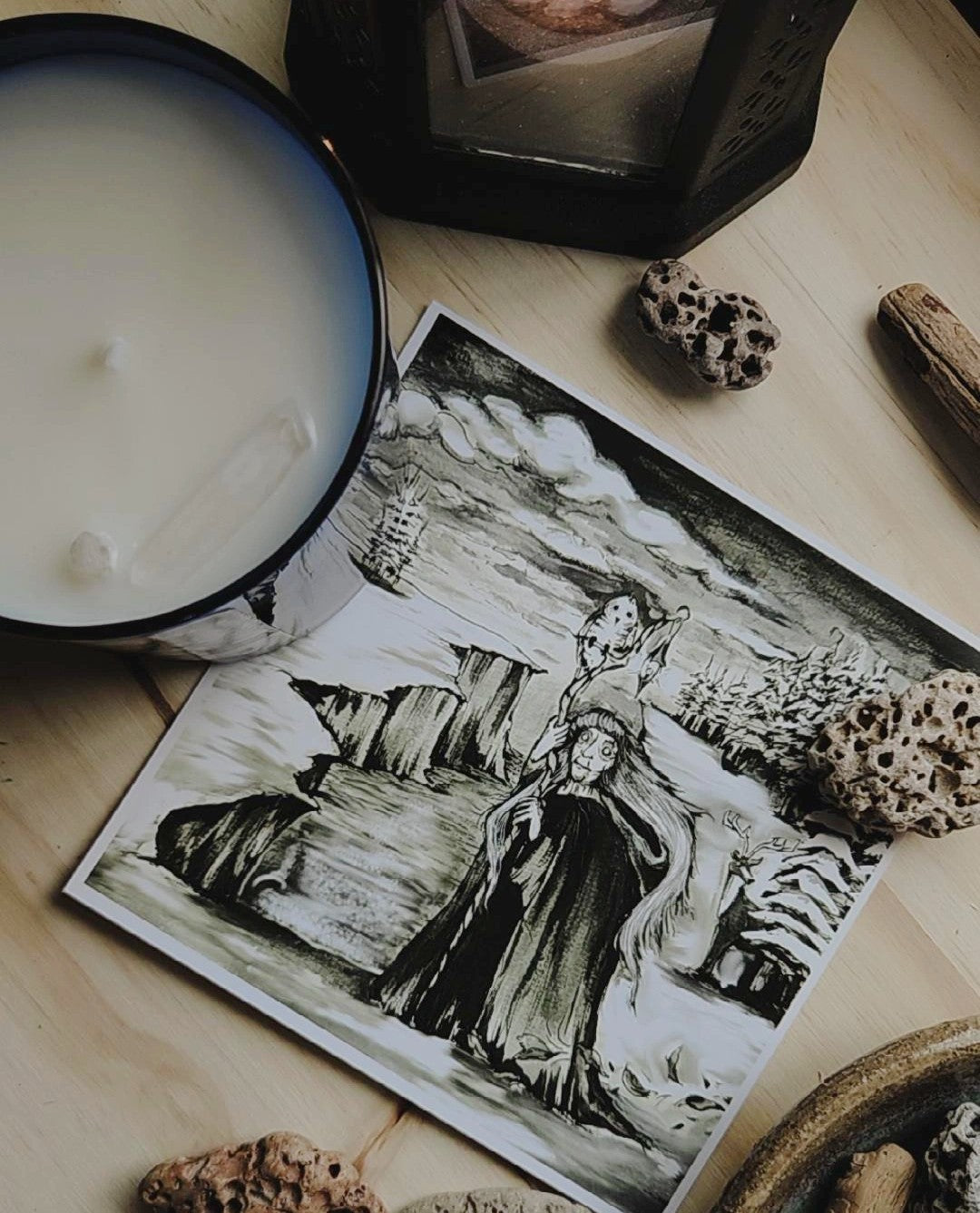 Cailleach Tumbler + Print Bundle