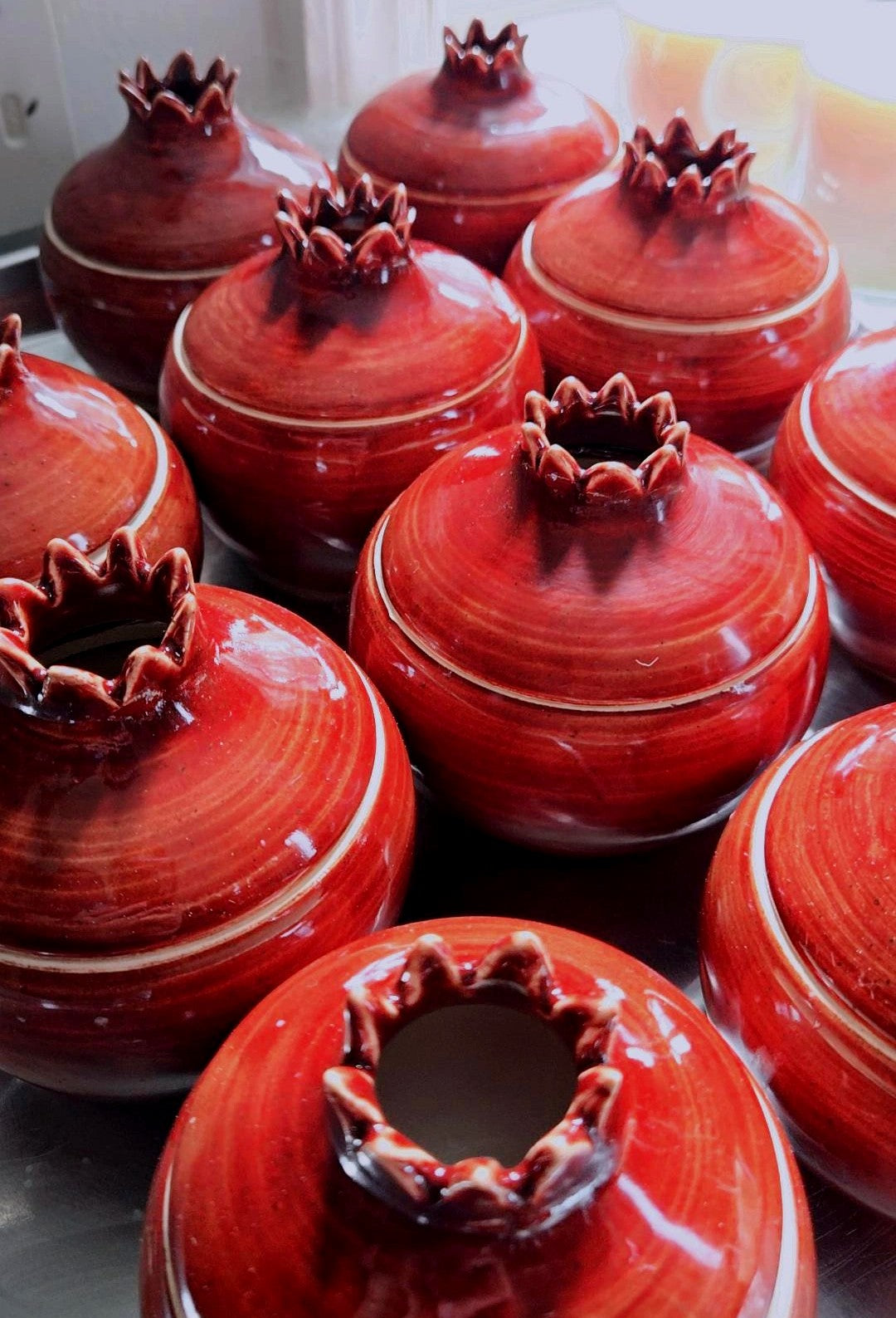 Ceramic Persephone's Pomegranate