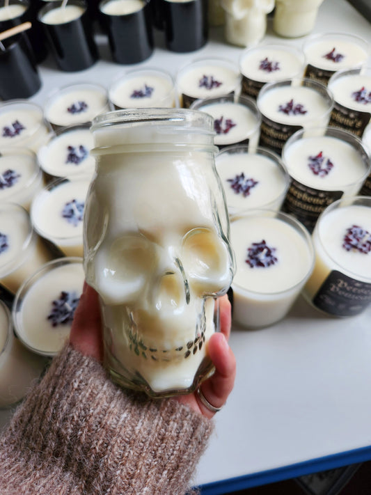 Persephone's Pomegranates Skull