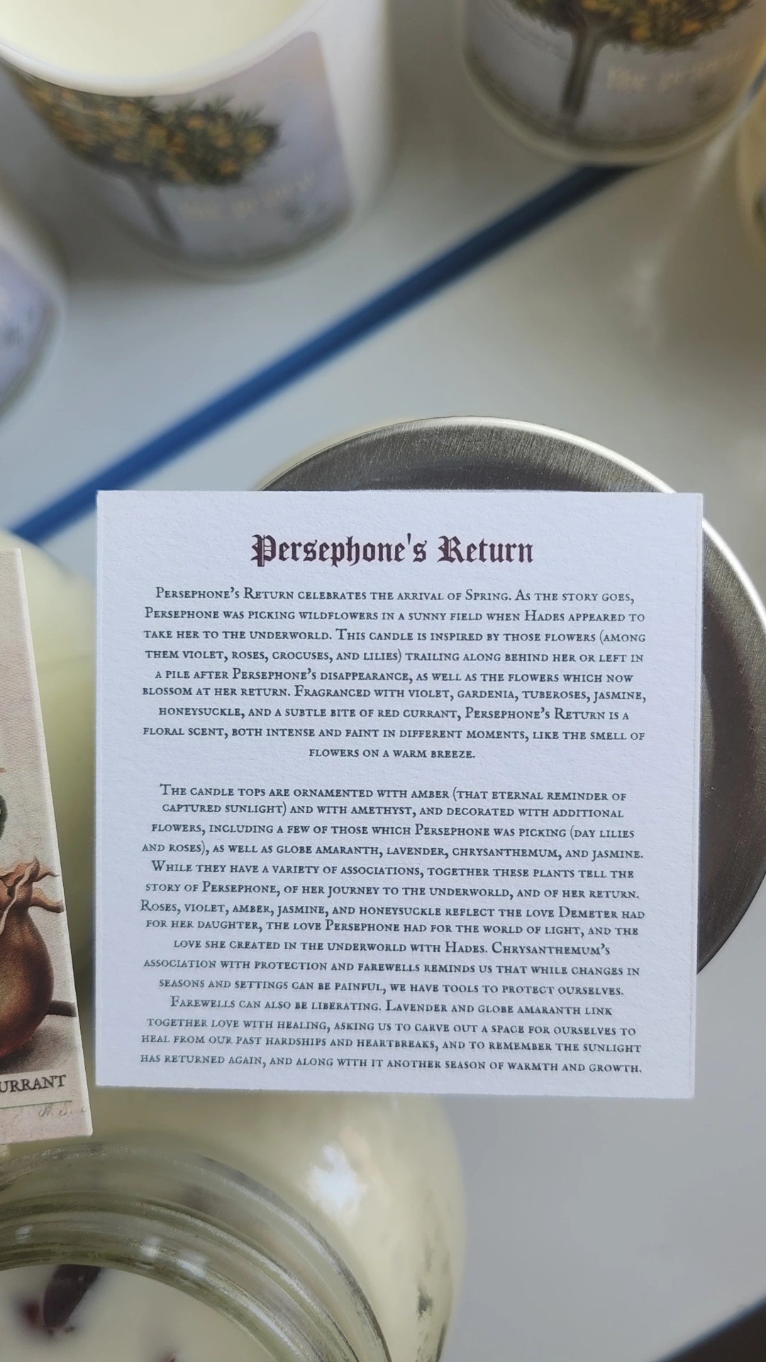 Persephone's Return Skull