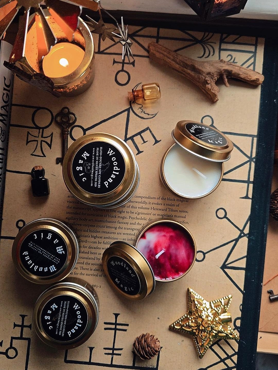 Yule Goth Candle Sampler