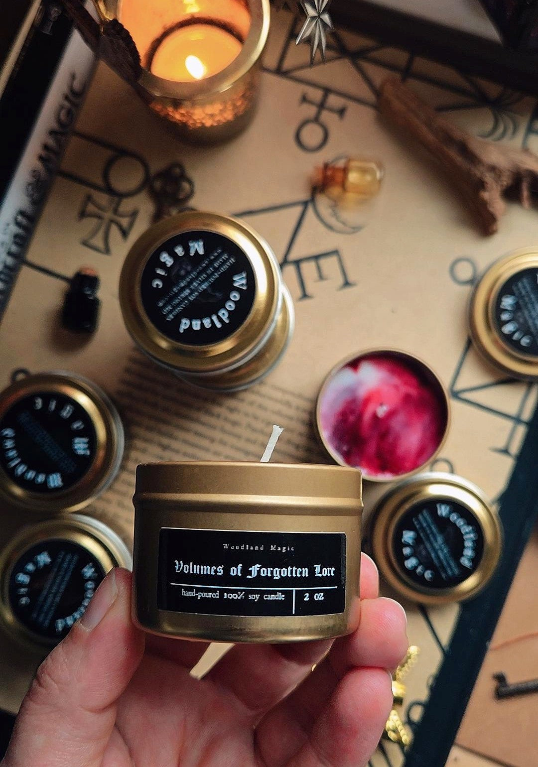 Yule Goth Candle Sampler