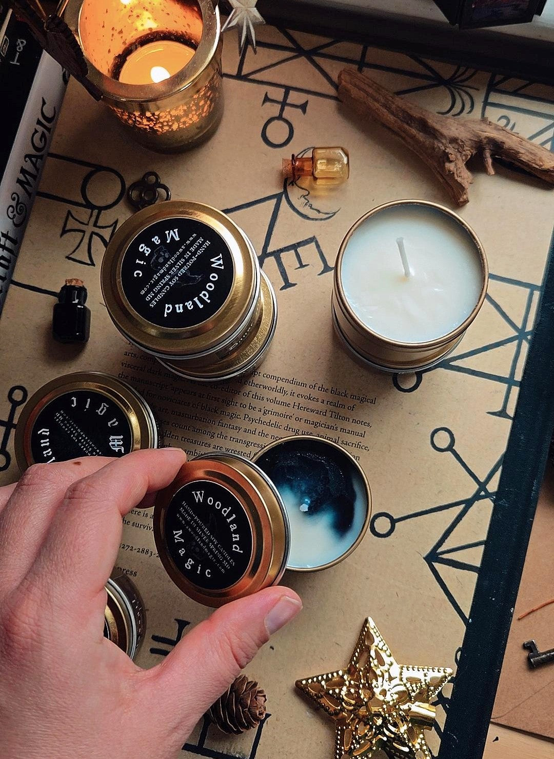 Yule Goth Candle Sampler