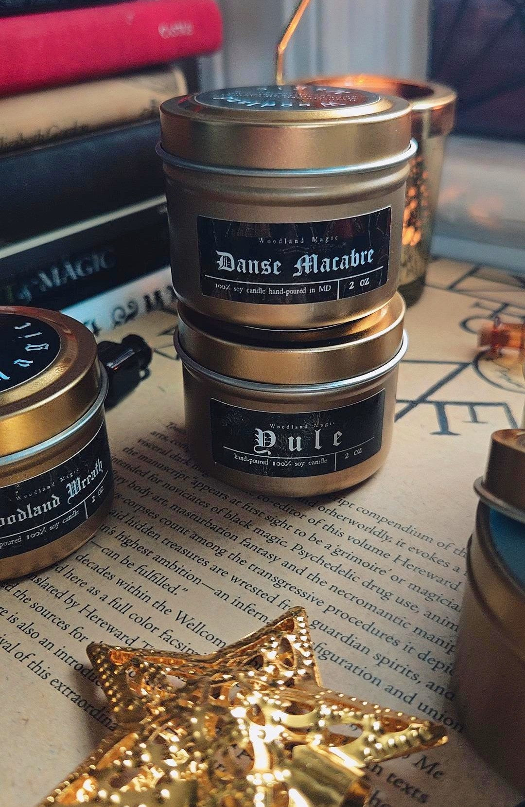 Yule Goth Candle Sampler