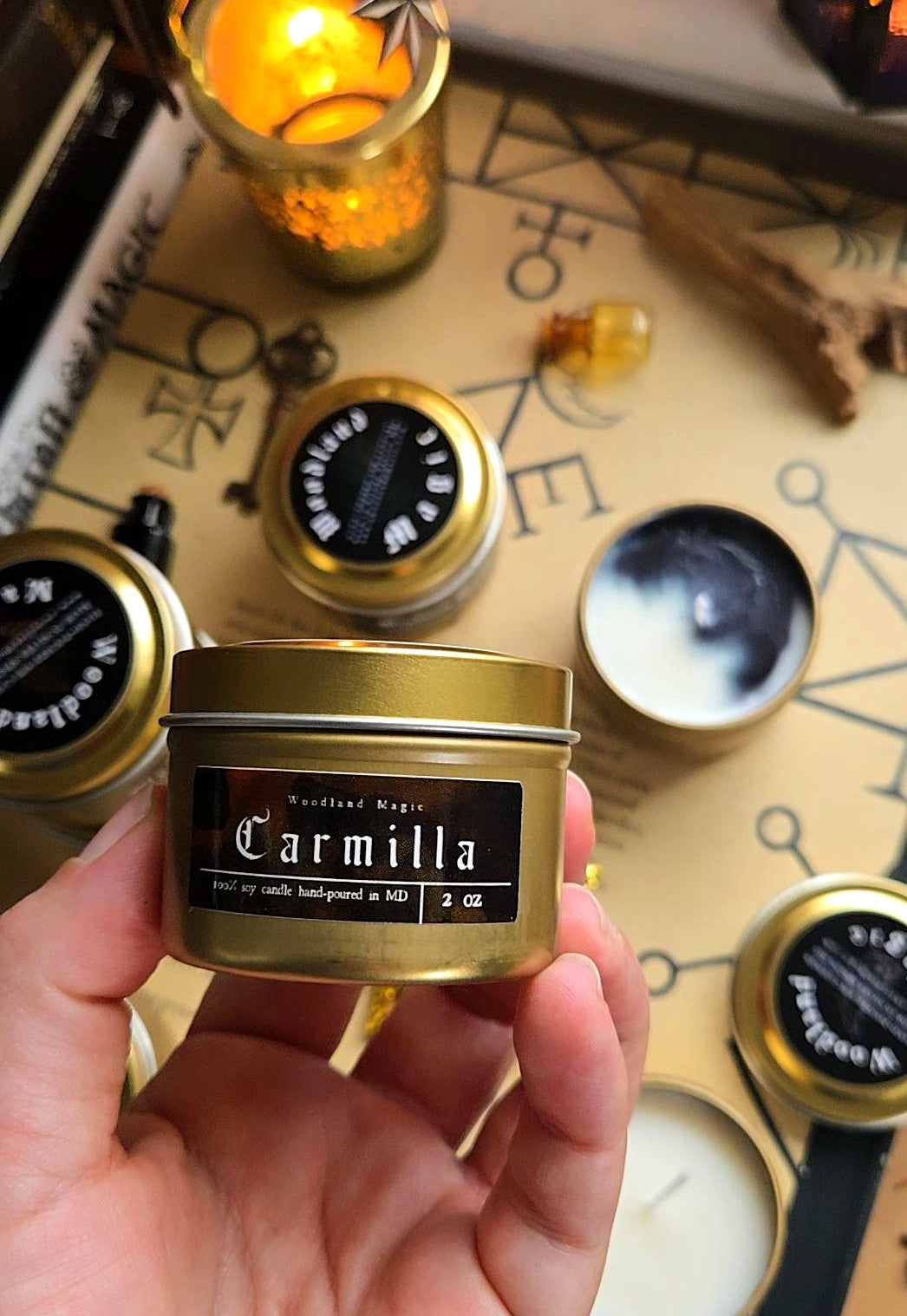 Yule Goth Candle Sampler