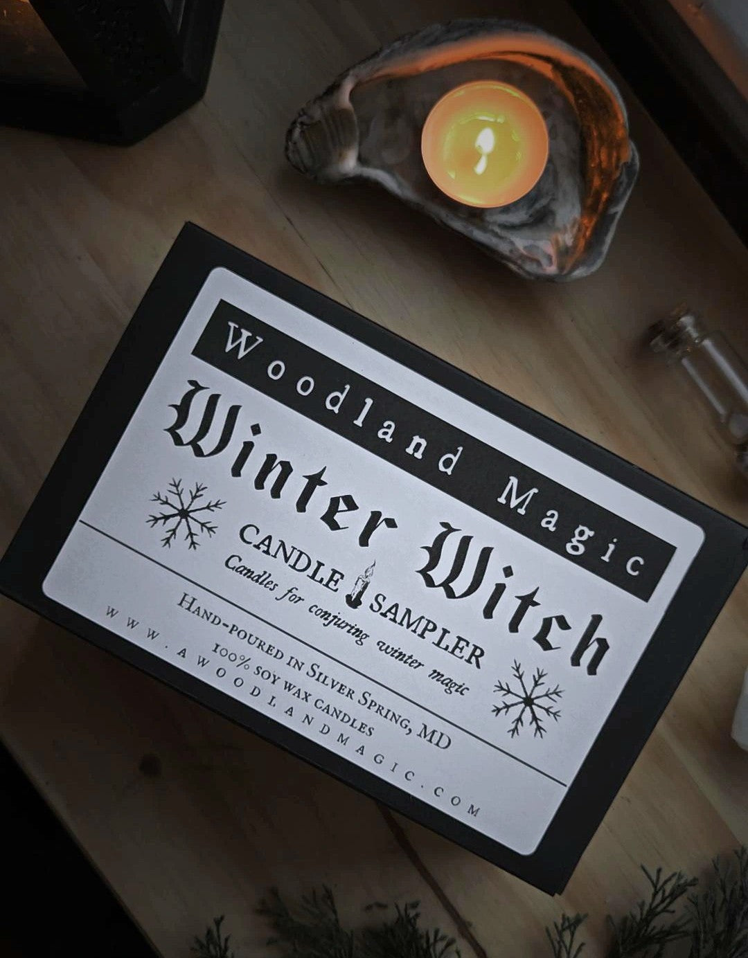 Winter Witch Candle Sampler – Woodland Magic
