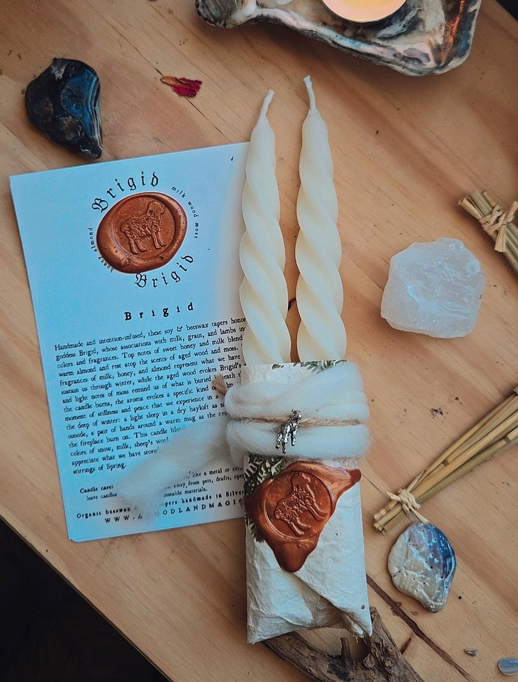 Brigid Taper Candles