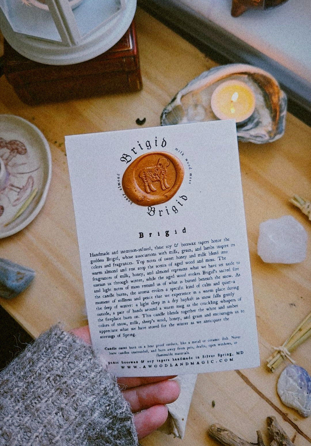 Brigid Taper Candles