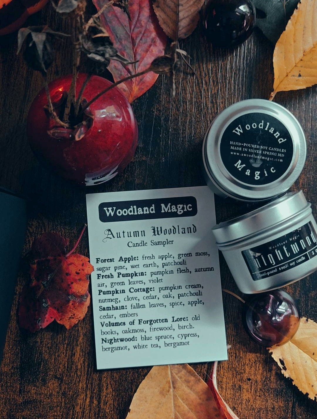 Autumn Woodland Candle Sampler